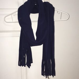 Navy blue scarf